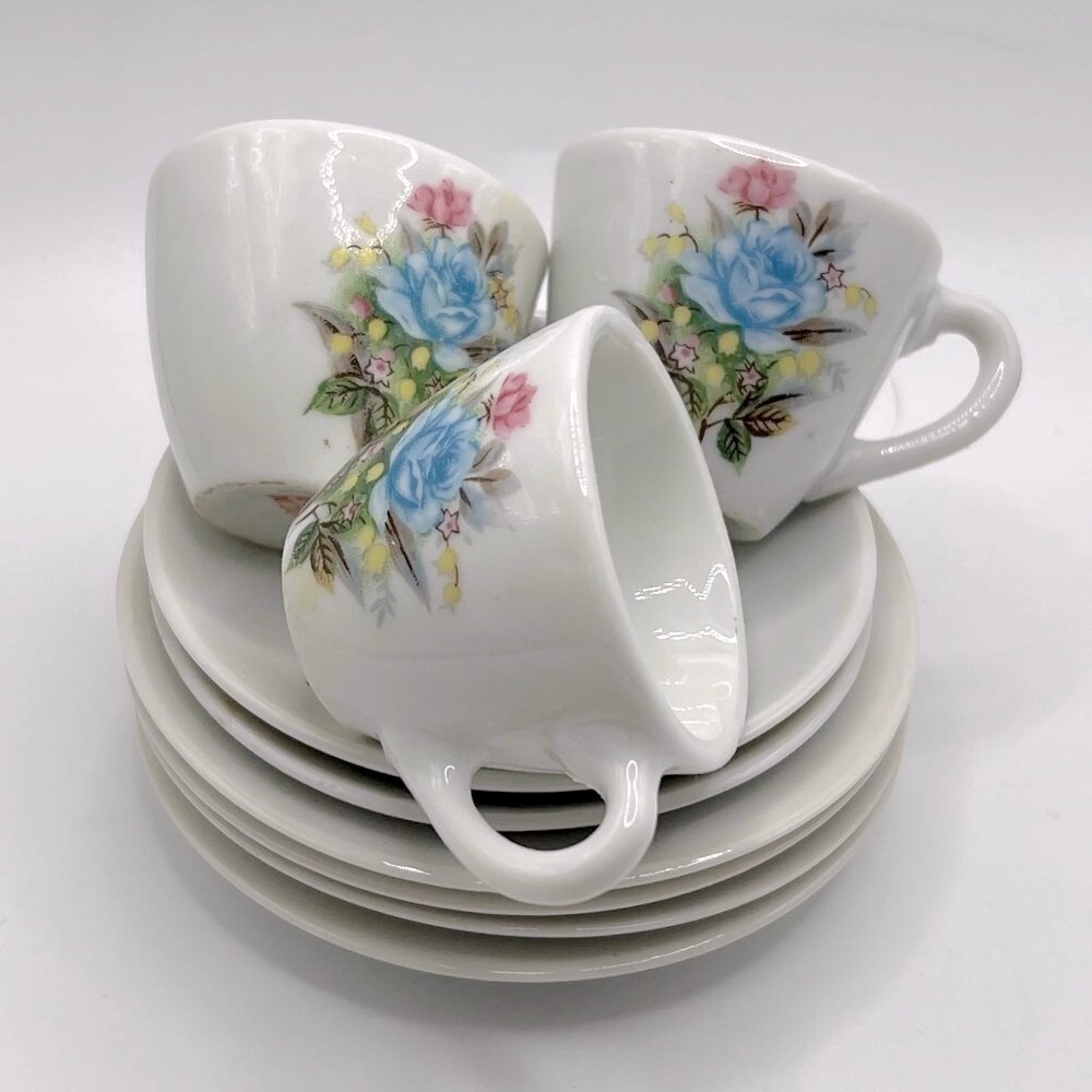 Vintage 1970 Toy Tea set
